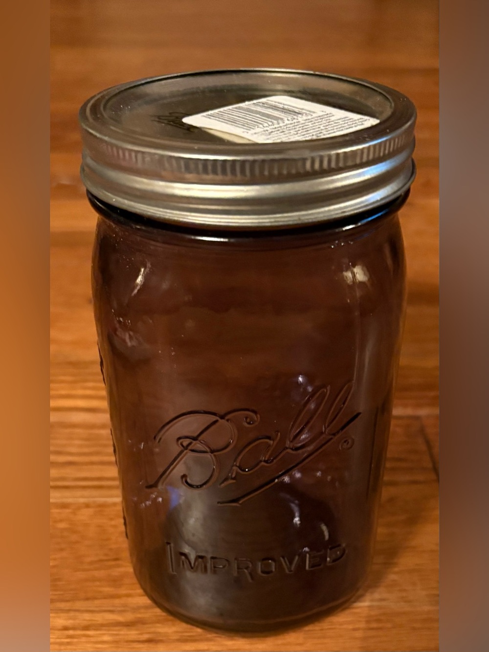 Ball Improved Quart Mason Glass Jar, Purple, 100 Years of American Heritage USA
